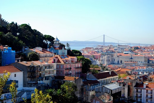 Buildings in Lisbon