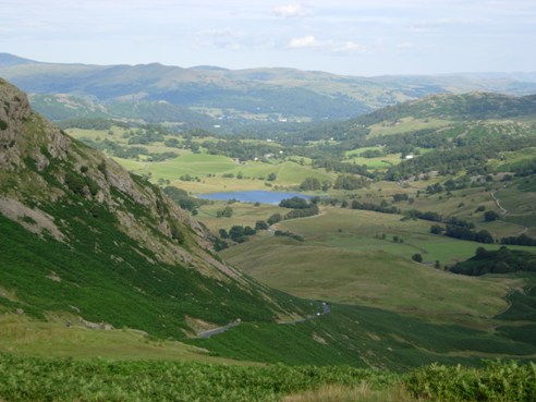 Beautiful landscape in Cumbria